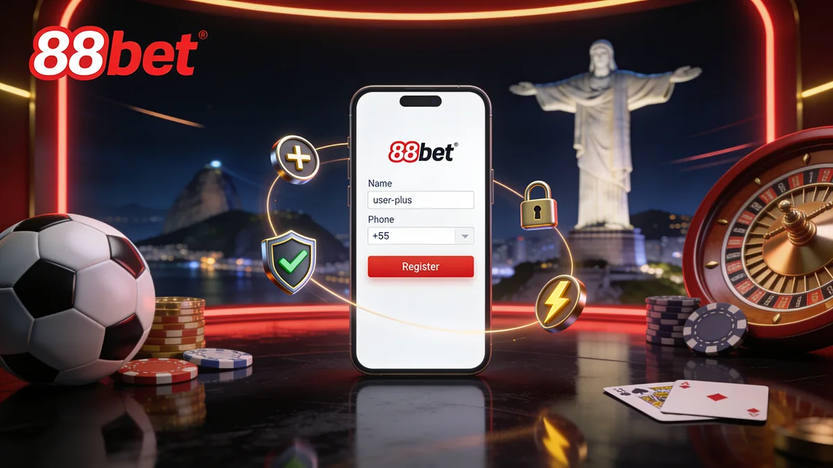 Métodos de Cadastro Disponíveis na 88bet — 88bet no Brasil