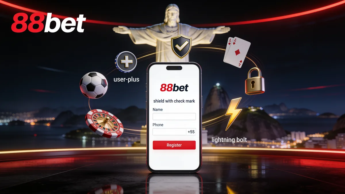 88bet no Brasil — Processo de Login na 88bet